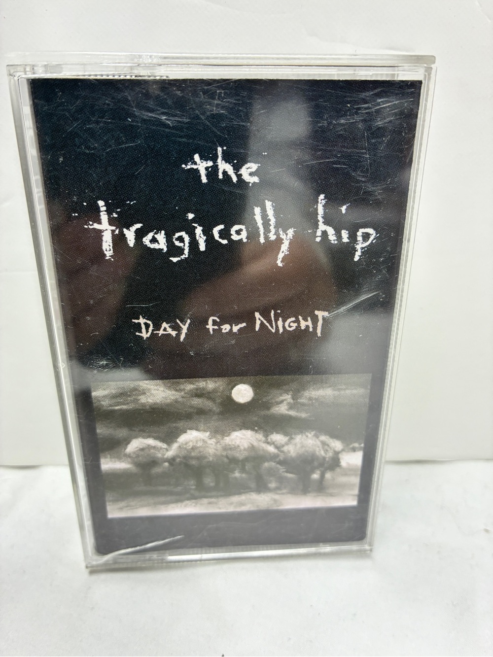 Audio cassette copy of the 1994 album Day for Night by The Tragically Hip